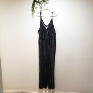 Maurices pinstriped one piece jumpers NWT XL